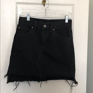 BDG Black Jean skirt. Size small